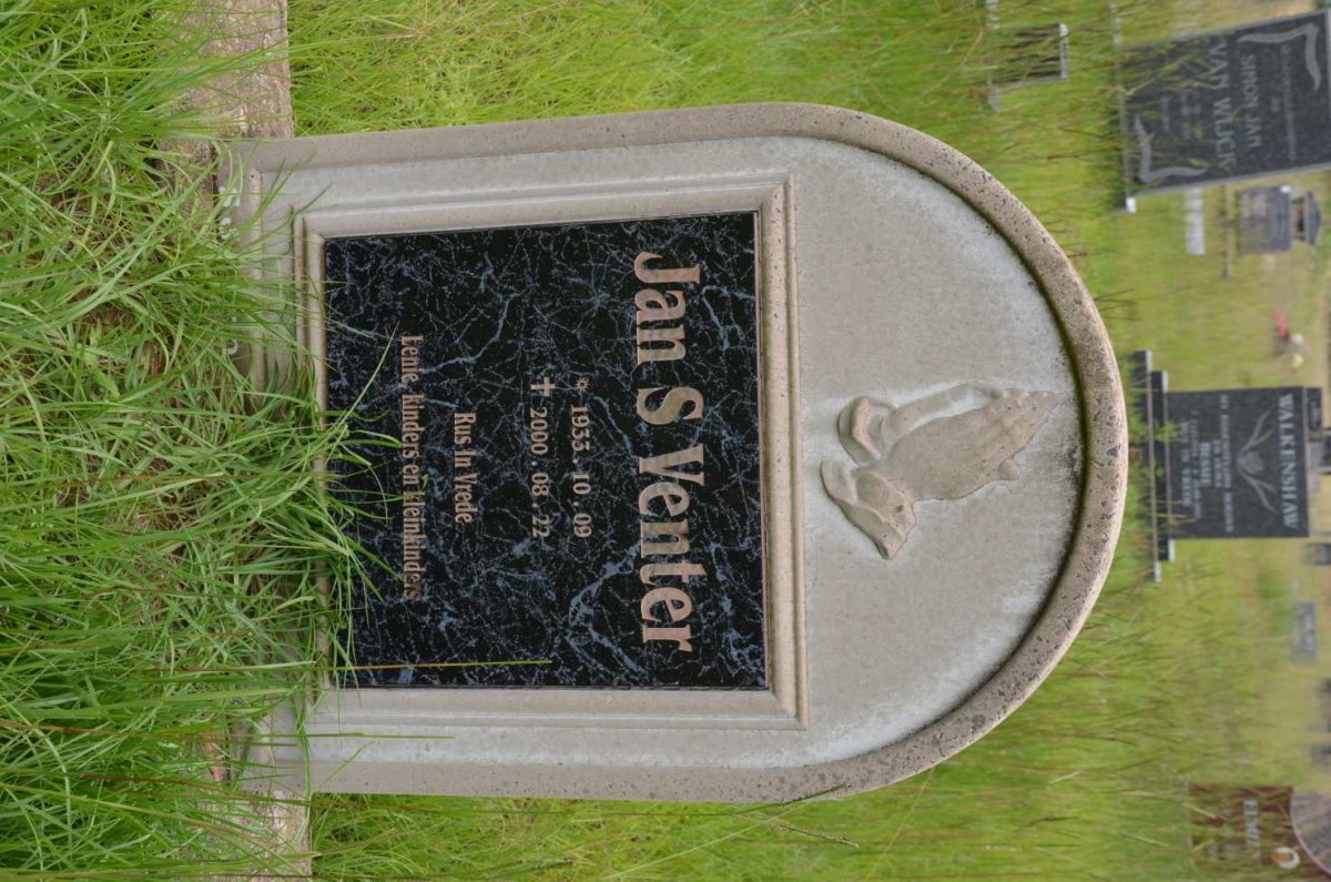 VENTER Jan S. 1933-2000