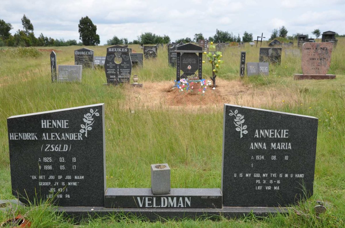 VELDMAN Hendrik Alexander 1925-1996 &amp; Anna Maria 1934-