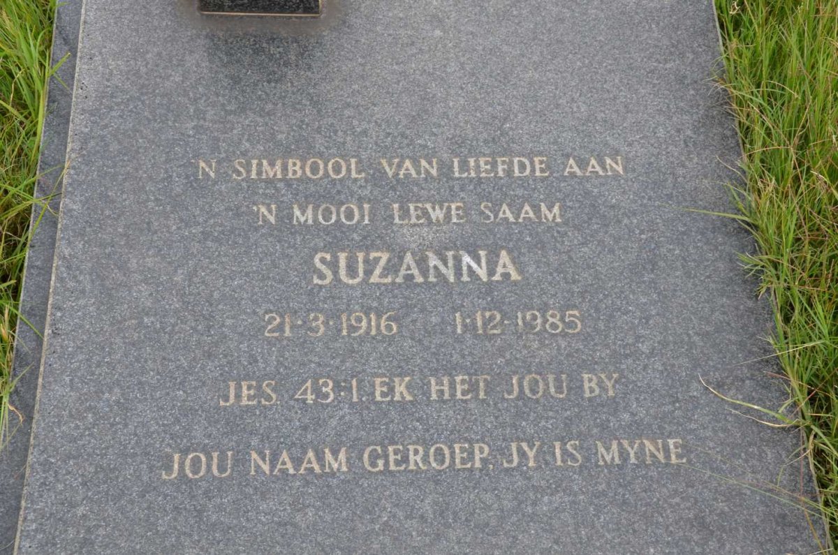 VILJOEN Suzanna 1916-1985