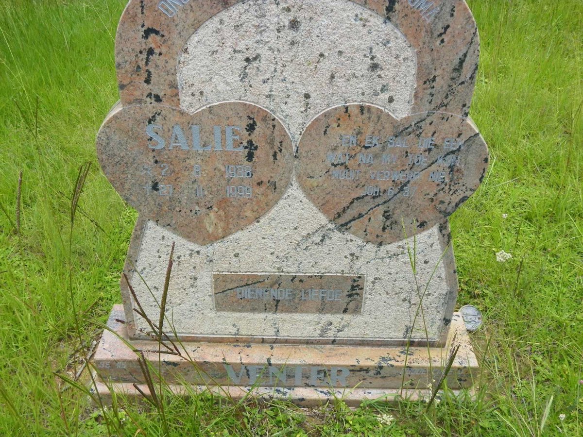 VENTER Salie 1938-1999