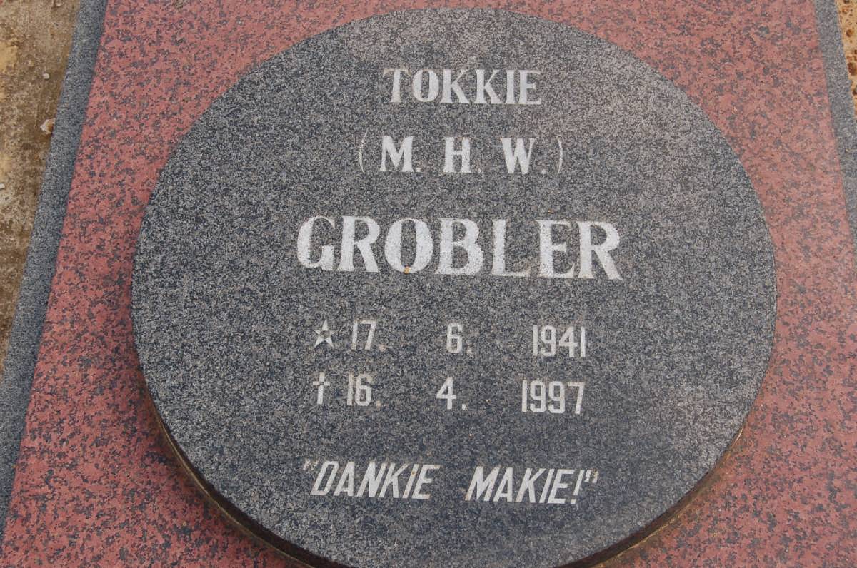 GROBLER M.H.W. 1941-1997