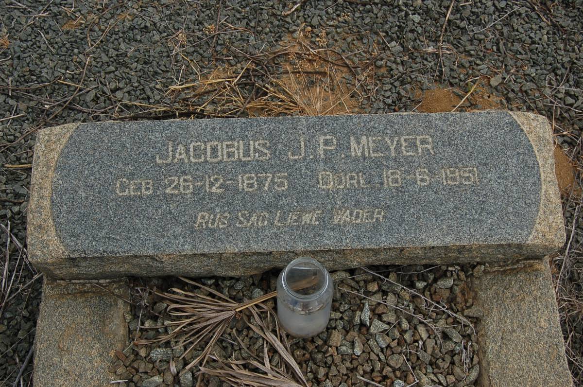 MEYER Jacobus J.P. 1875-1951