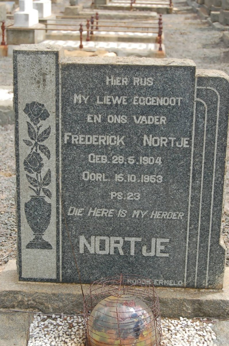 NORTJE Frederick 1904-1953