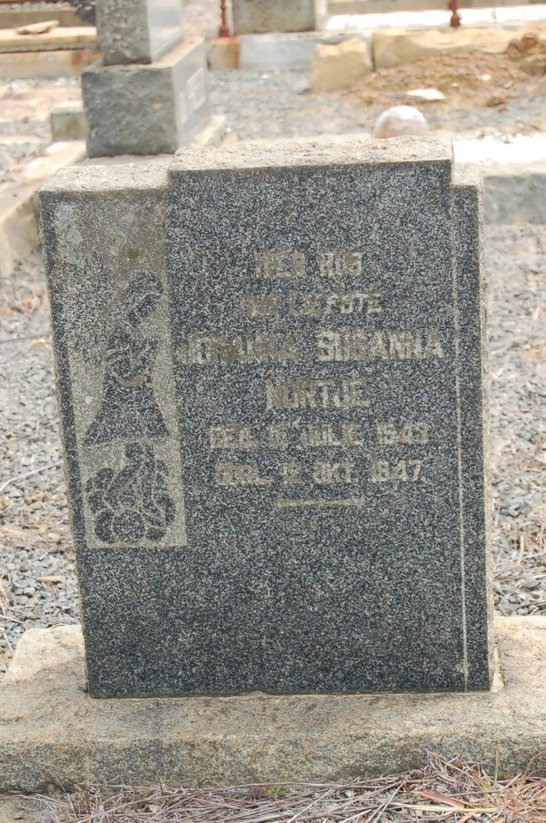 NORTJE Johanna Susanna 1943-1947