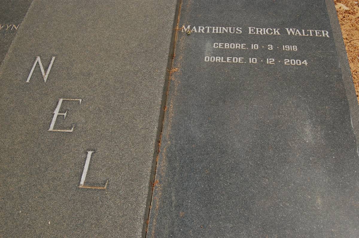 NEL Marthinus Erick Walter 1918-2004