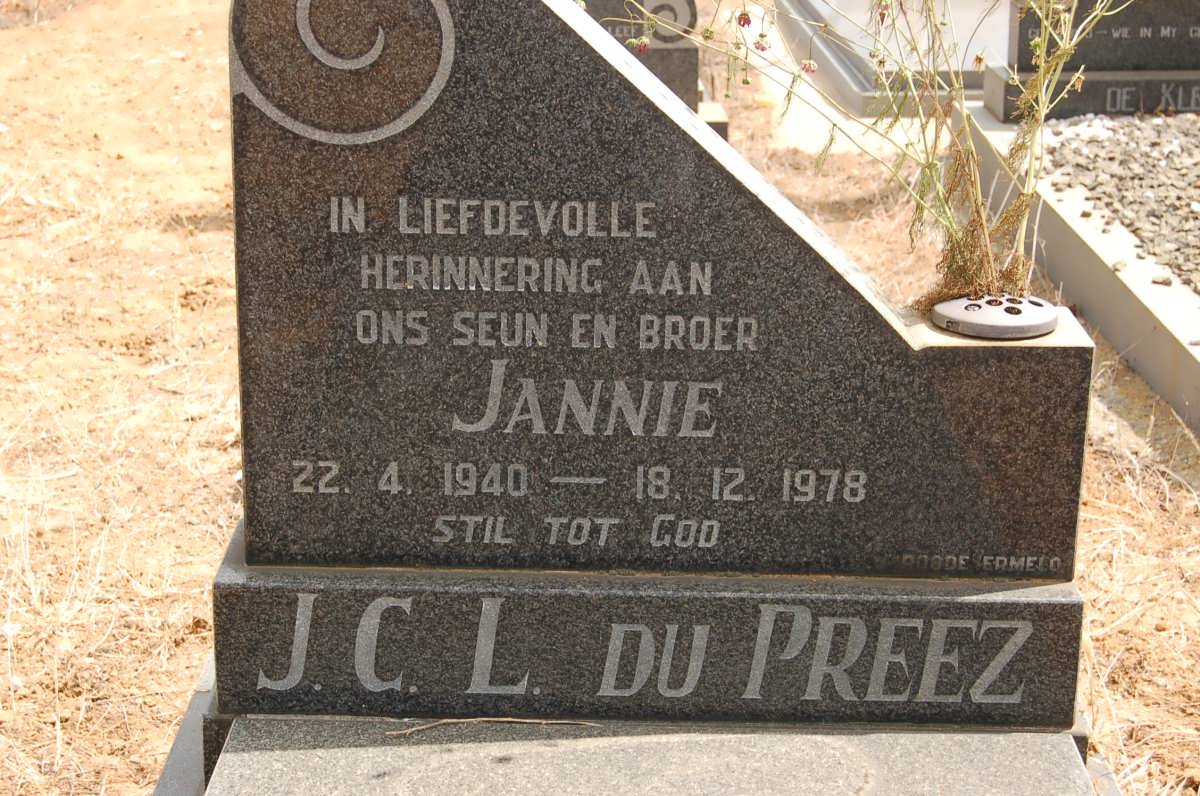 PREEZ J.C.L., du 1940-1978