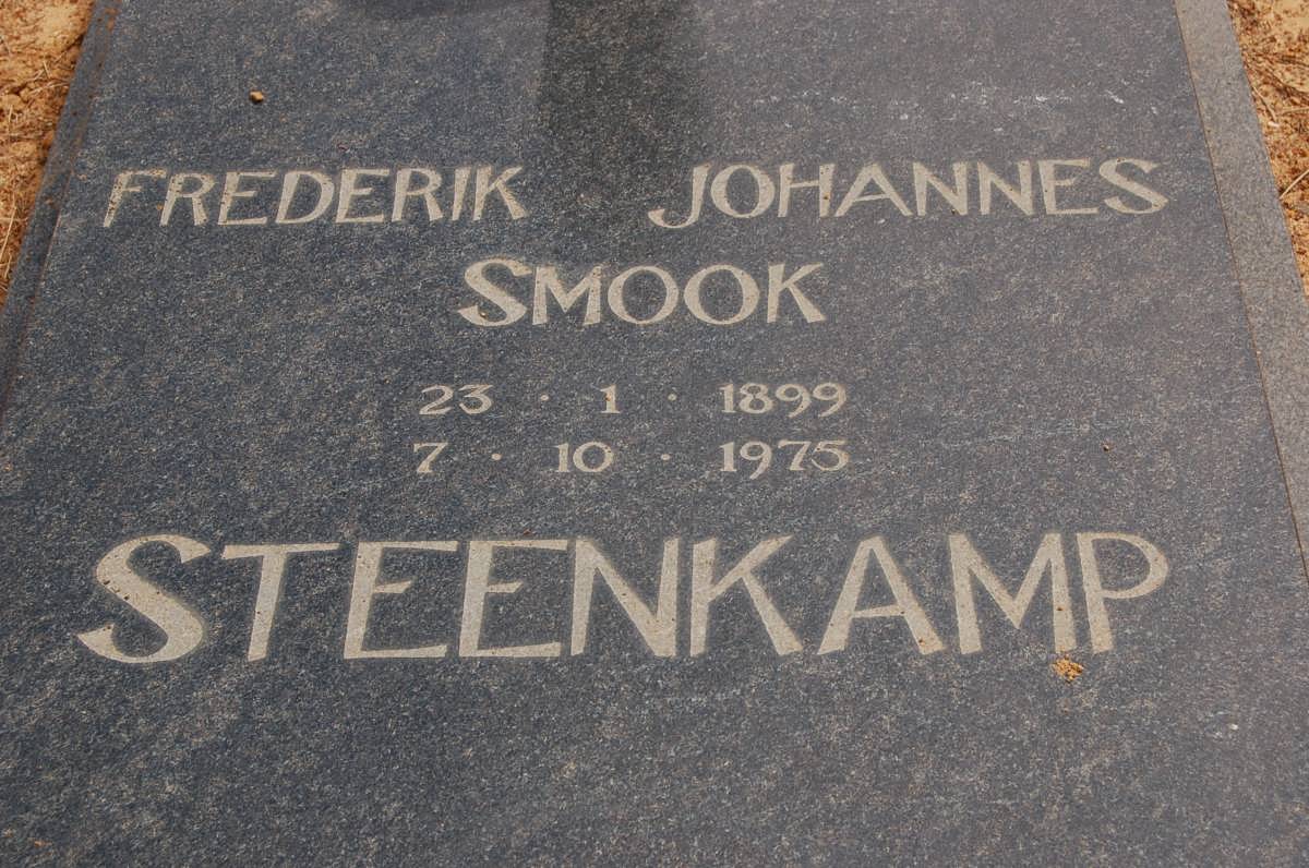 STEENKAMP Frederik Johannes 1899-1975
