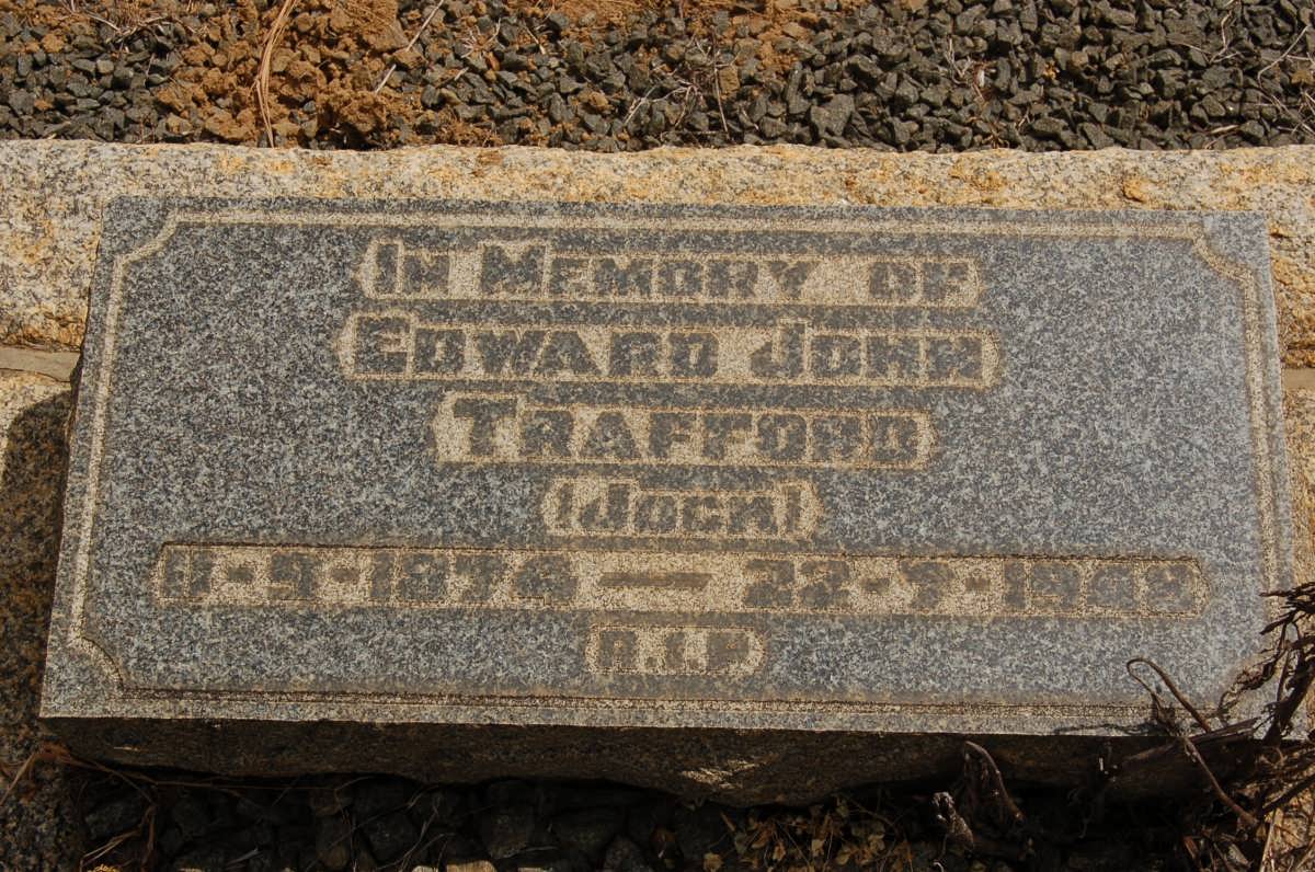 TRAFFORD Edward John 1876-19?8
