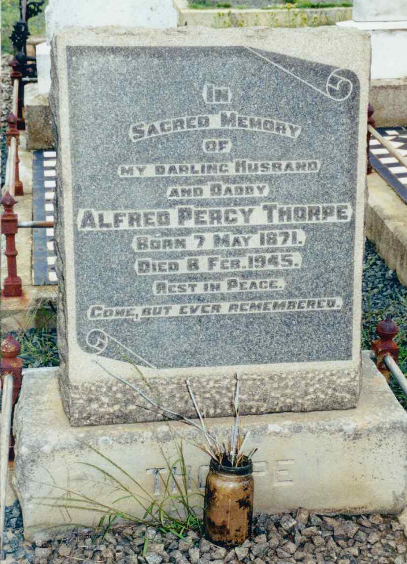 THORPE Alfred Percy 1871-1945
