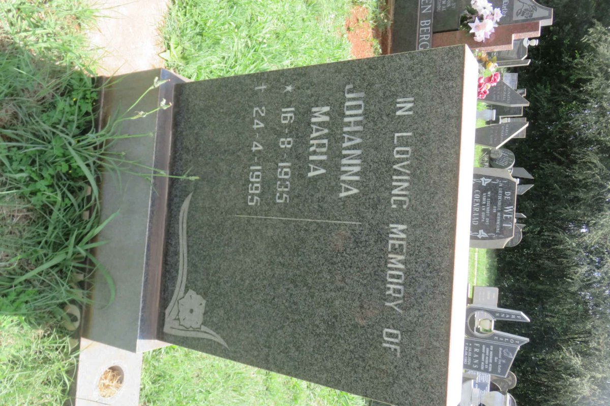 ? Johanna Maria 1935-1995