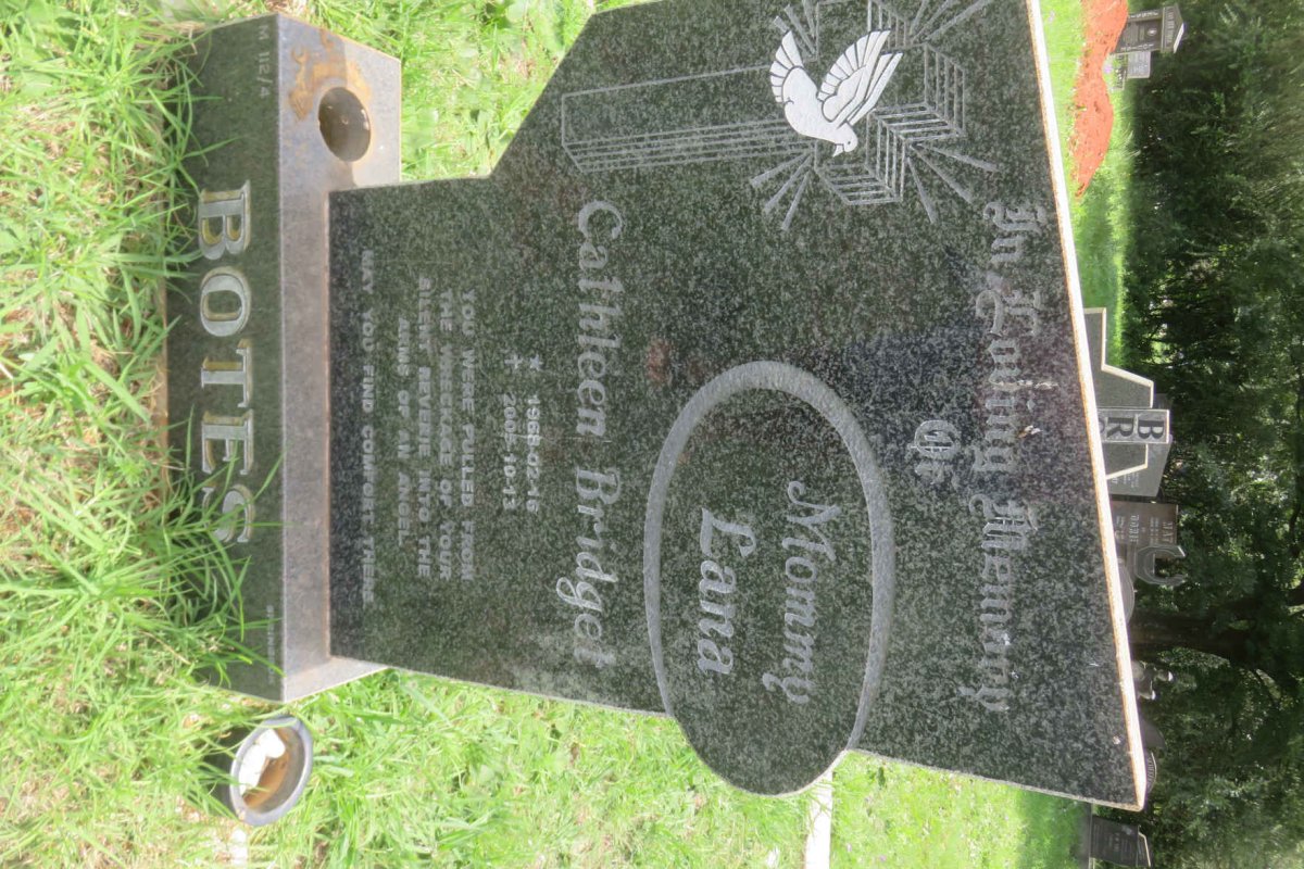 BOTES Cathleen Bridget 1968-2005