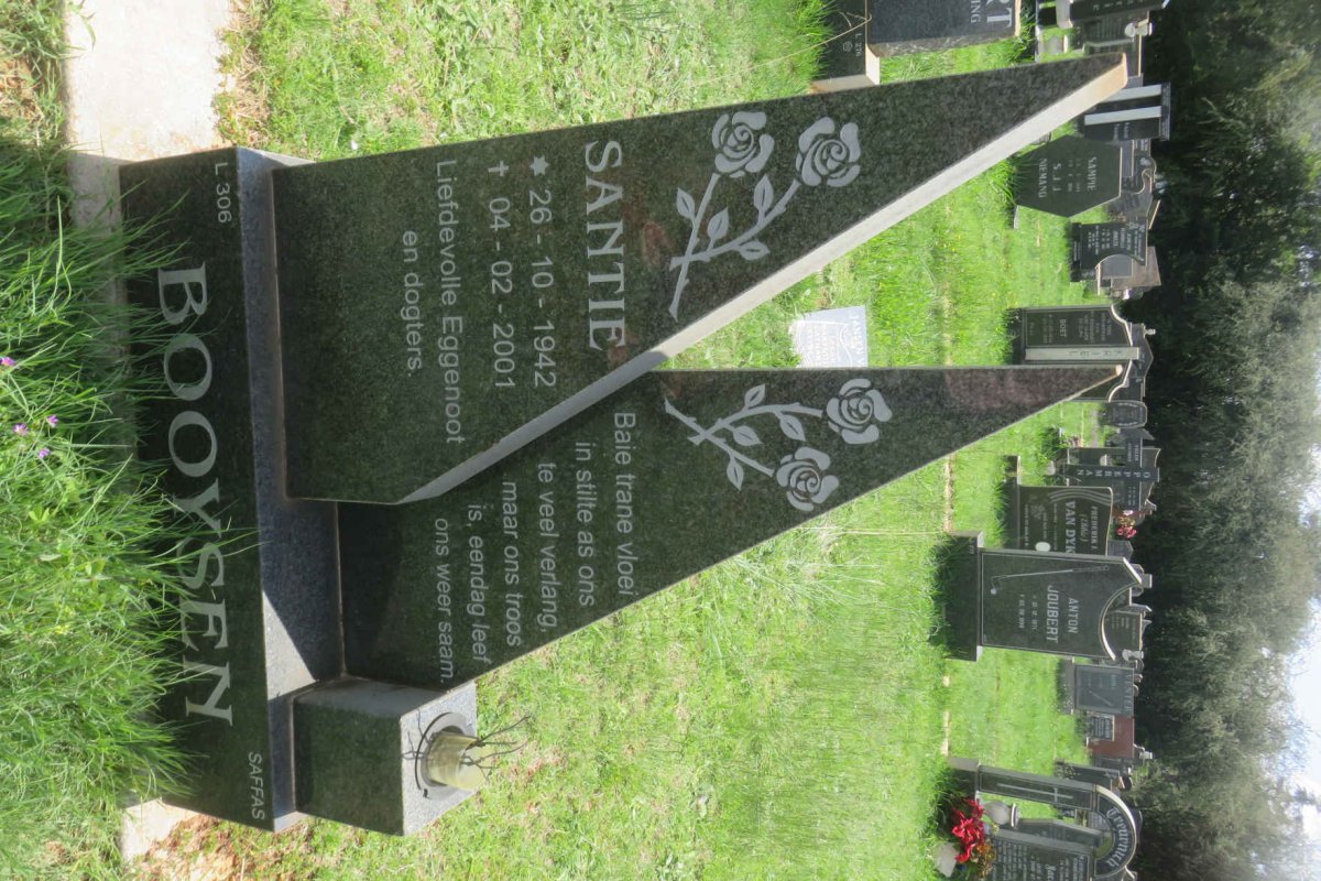 BOOYSEN Santie 1942-2001