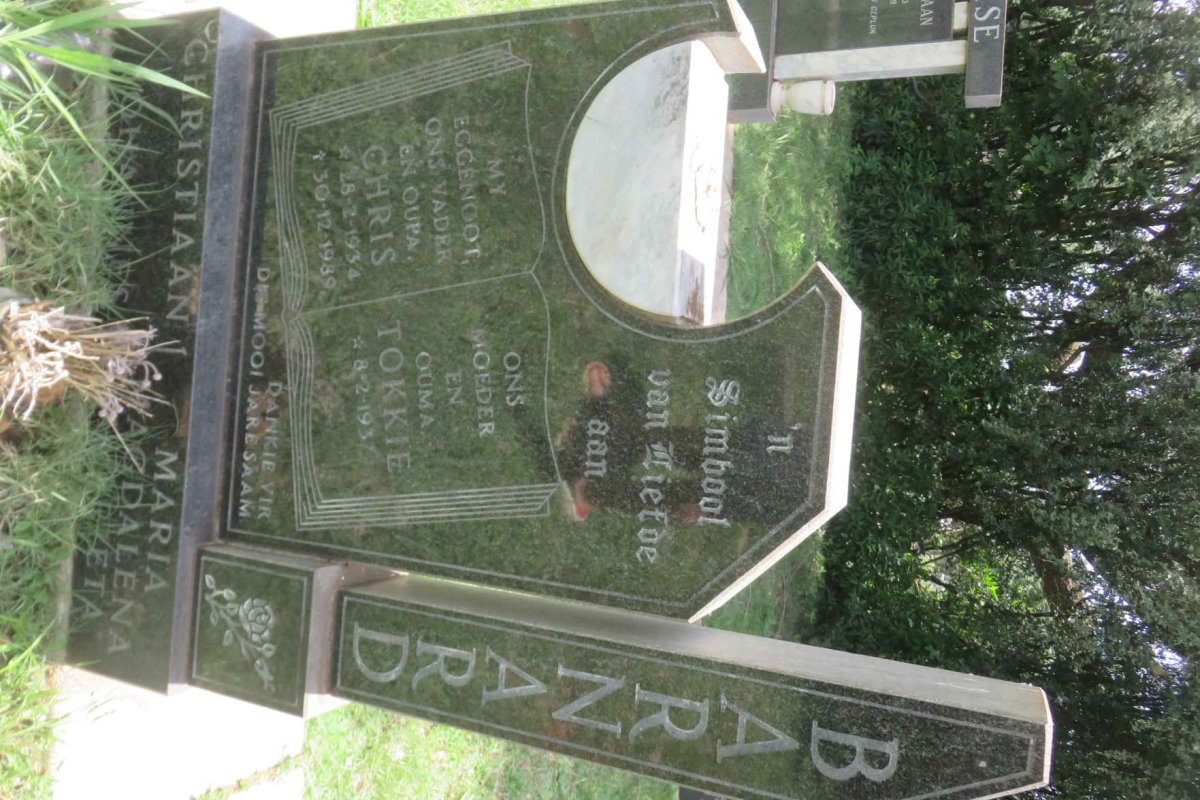 BARNARD Christiaan Johannes 1934-1989 &amp; Maria Magdalena ?eta 193?-
