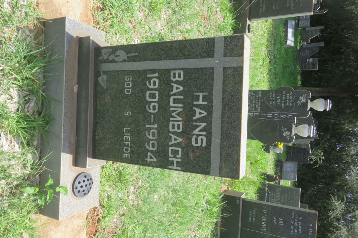 BAUMBACH Hans 1909-1994