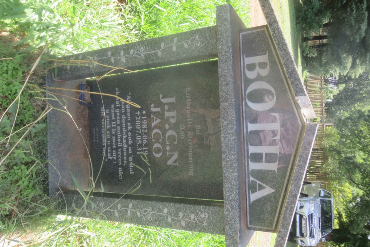 BOTHA J.P.C.N. 1982-2007