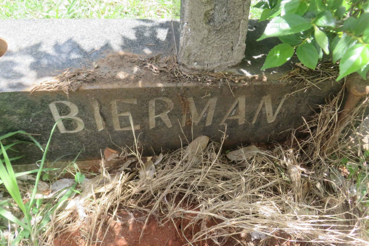 BIERMAN Eduard Jacobus 1917-1989 &amp; Anna Petronella 1923-2001