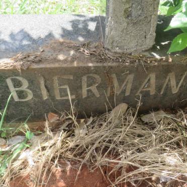 BIERMAN Eduard Jacobus 1917-1989 &amp; Anna Petronella 1923-2001