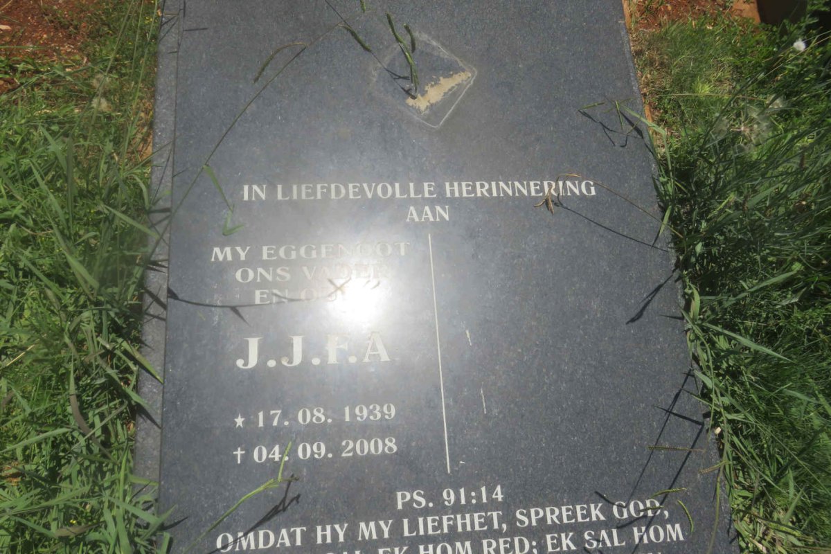 BOTHA J.J.F.A. 1939-2008