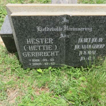 BOTHA Hester Gerbrecht 1961-2005