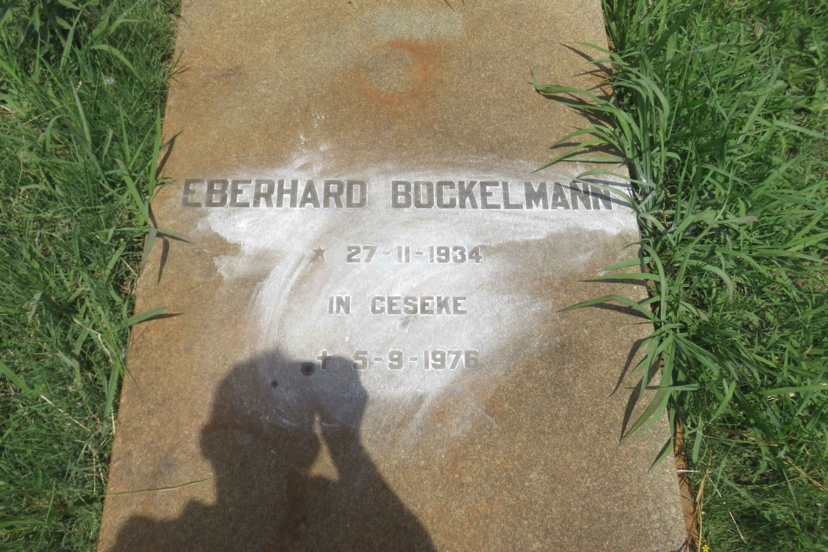 BOCKELMANN Eberhard 1934-1976
