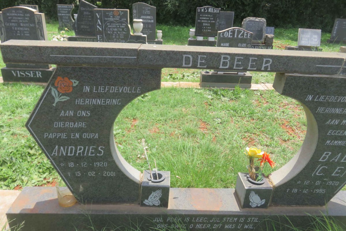BEER Andries, de 1920-2001 & C.E. 1920-1995 _1