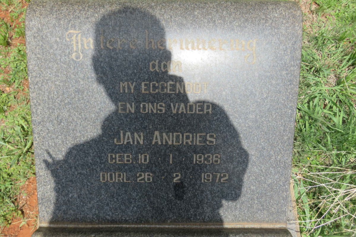 BRITZ Jan Andries 1936-1972