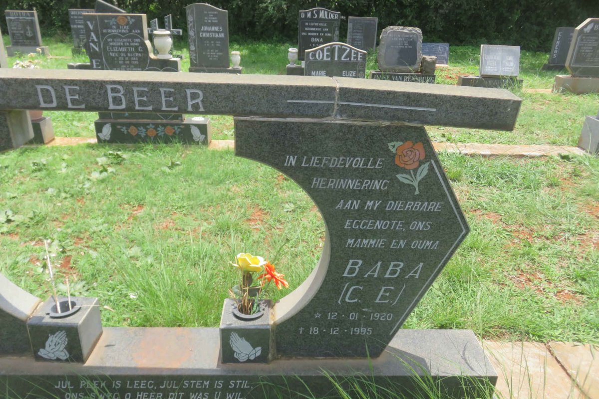 BEER Andries, de 1920-2001 & C.E. 1920-1995 _2