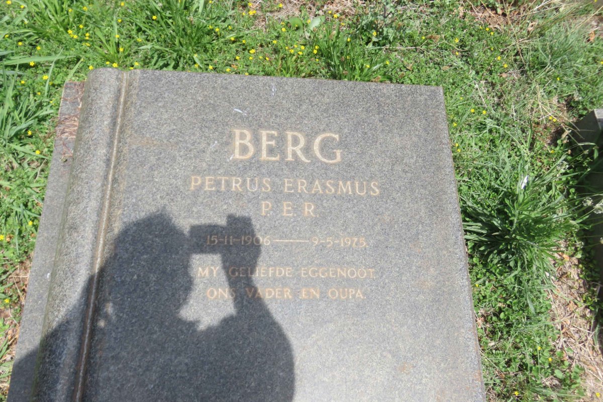 BERG Petrus Erasmus P.E.R. 1906-1975
