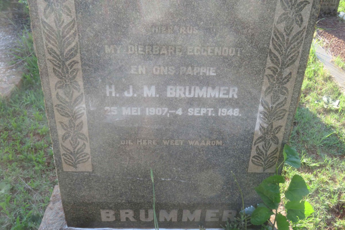 BRUMMER H.J.M. 1907-1948