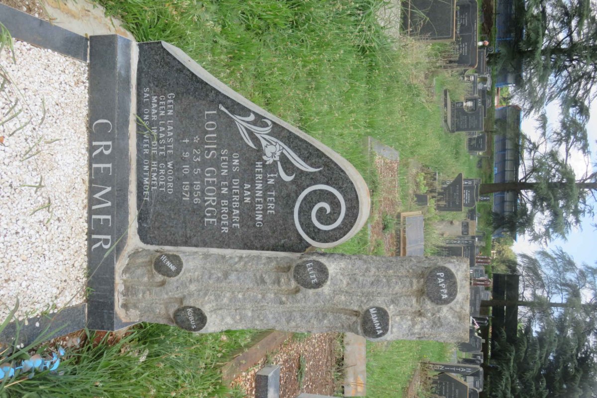 CREMER Louis George 1956-1971