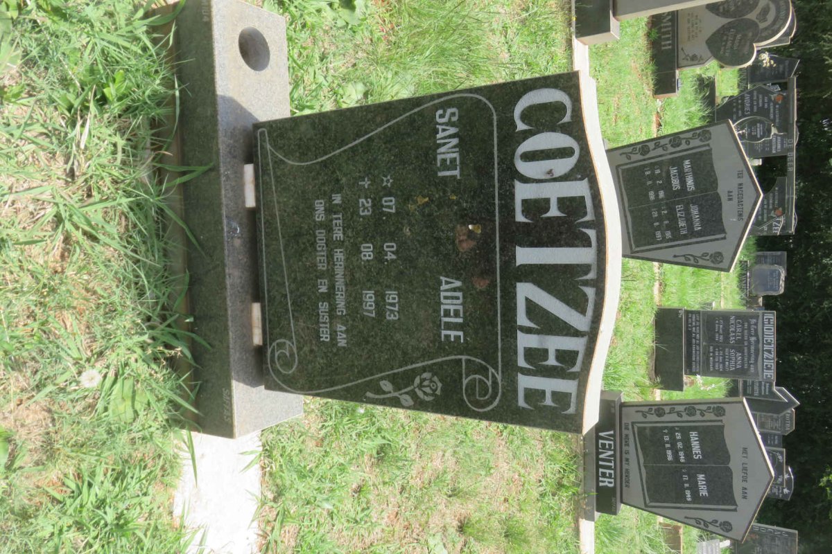 COETZEE Sanet Adele 1973-1997