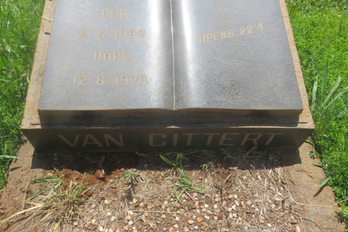 CITTERT Hermanus, van 1892-1970