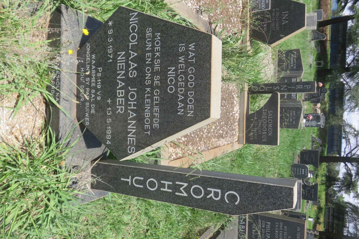 CROMHOUT Nicolaas Johannes Nienaber 1971-1994