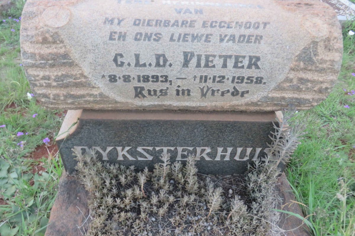 DYKSTERHUIS C.L.D. 1893-1958