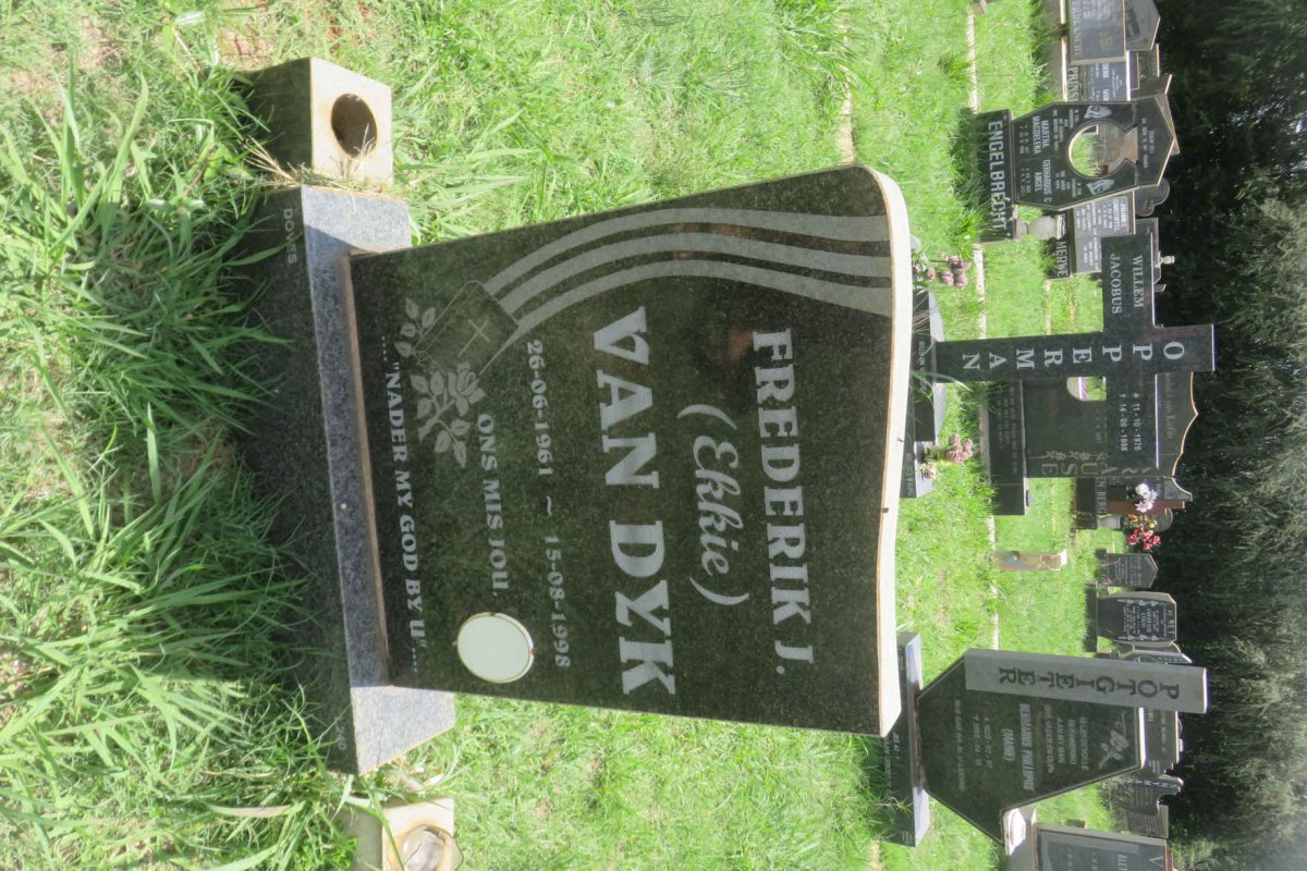 DYK Frederik J., van 1961-1998