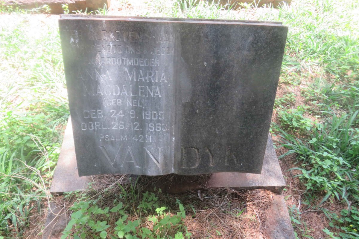 DYK Anna Maria Magdalena, van nee NEL 1905-1963