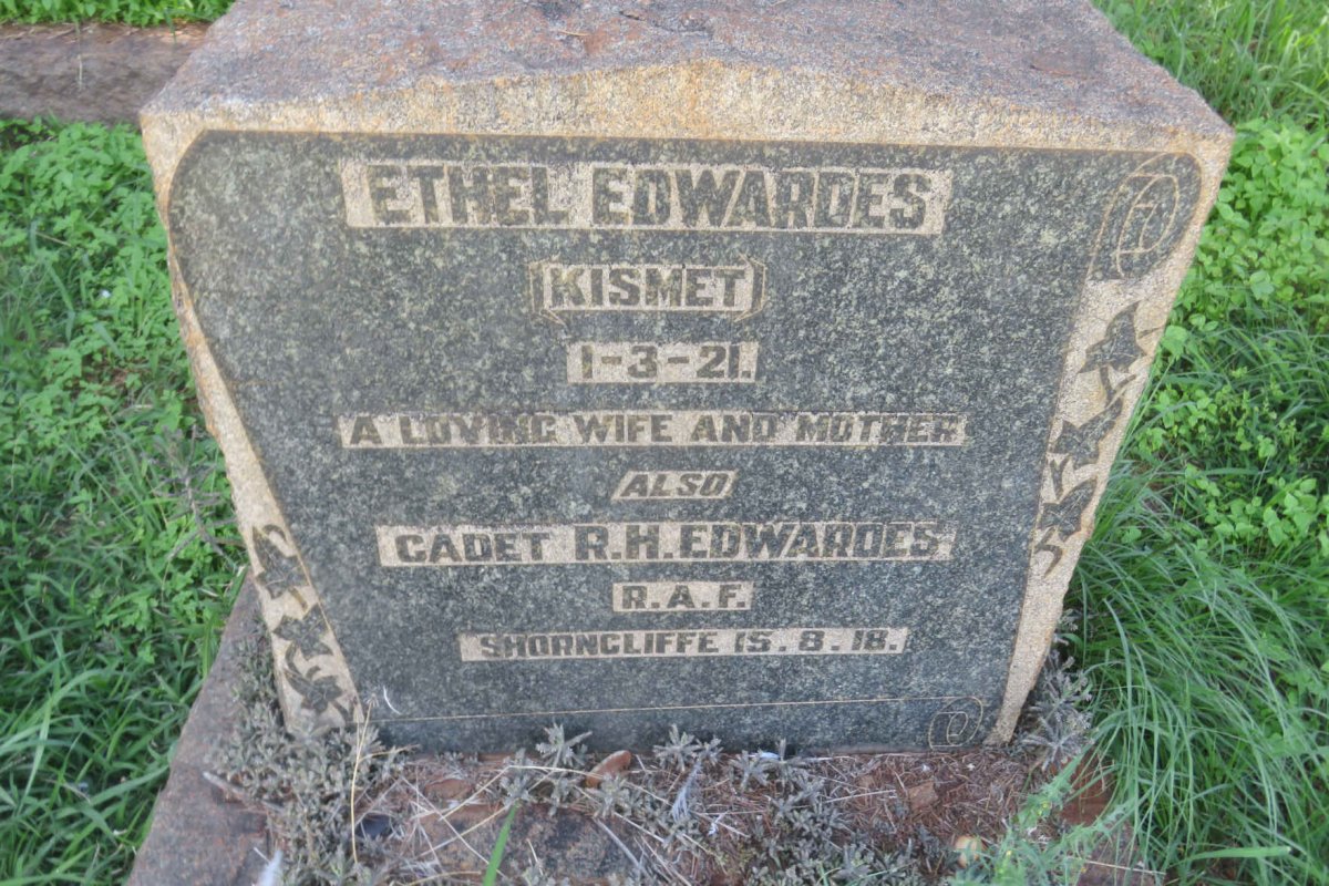 EDWARDES Ethel -1921 :: EDWARDES R.H. -1918