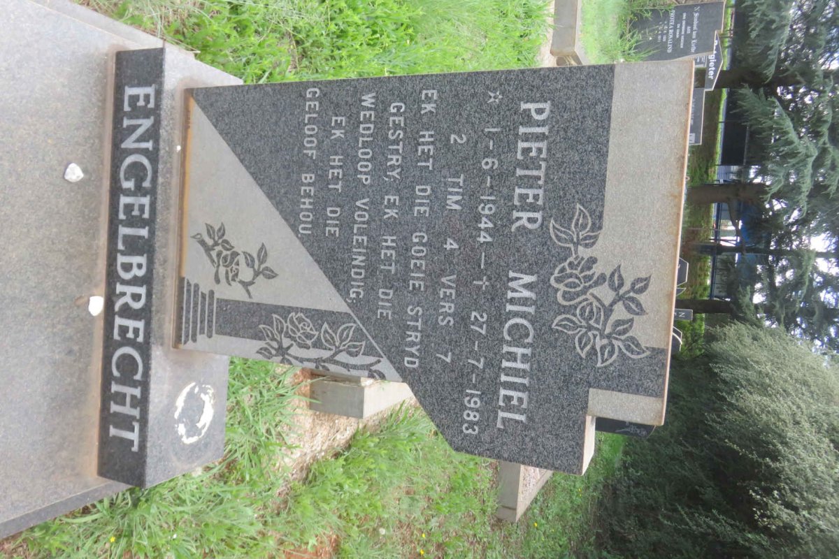 ENGELBRECHT Pieter Michiel 1944-1983