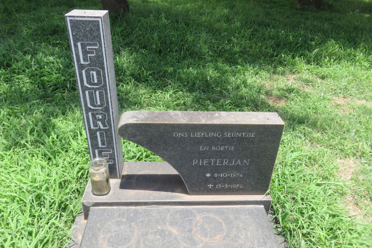 FOURIE Pieter Jan 1974-1979