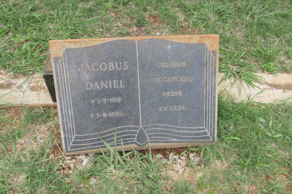 FARRELL Jacobus Daniel 1919-1988