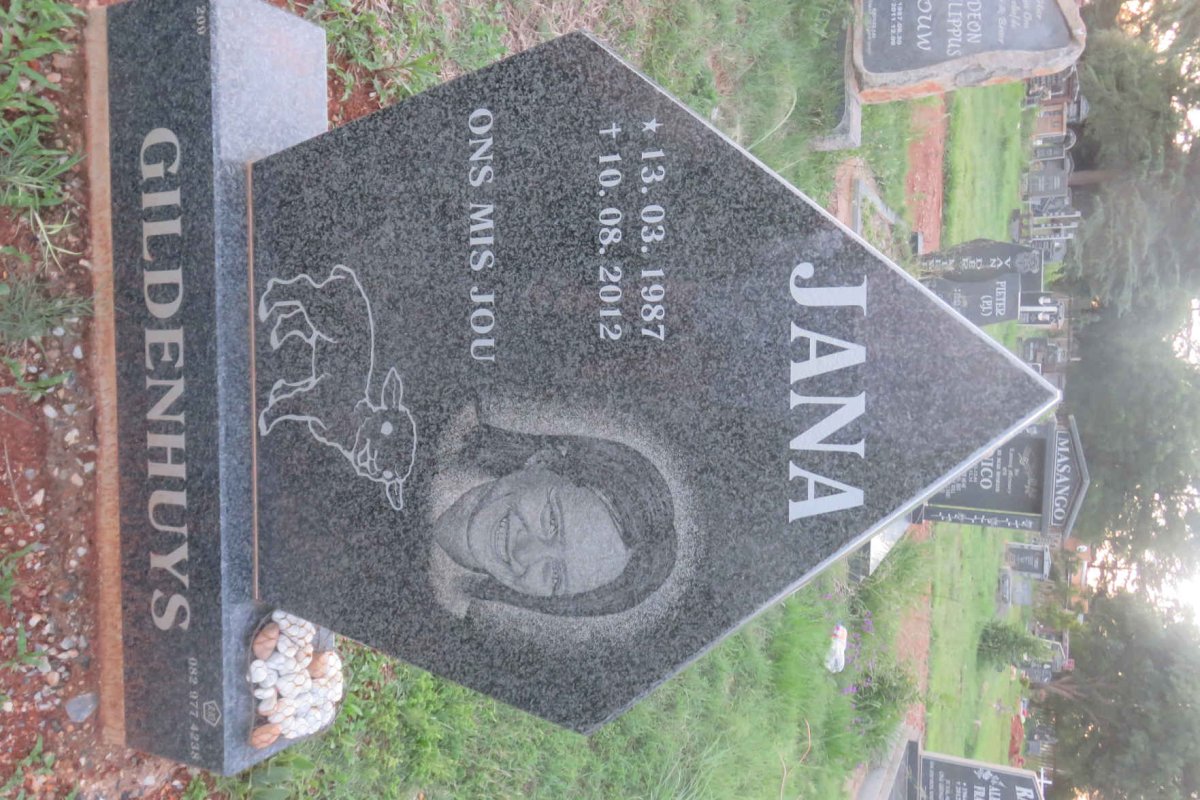 GILDENHUYS Jana 1987-2012