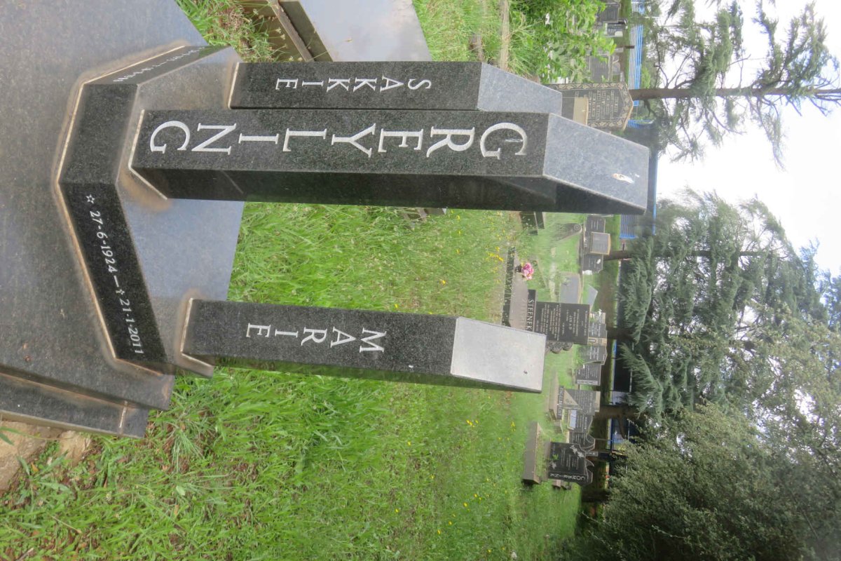 GREYLING Sakkie 1915-1988 &amp; Marie 1924-2011