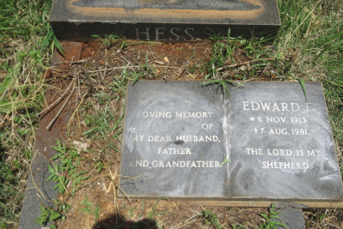 HESS Edward F. 1913-1981