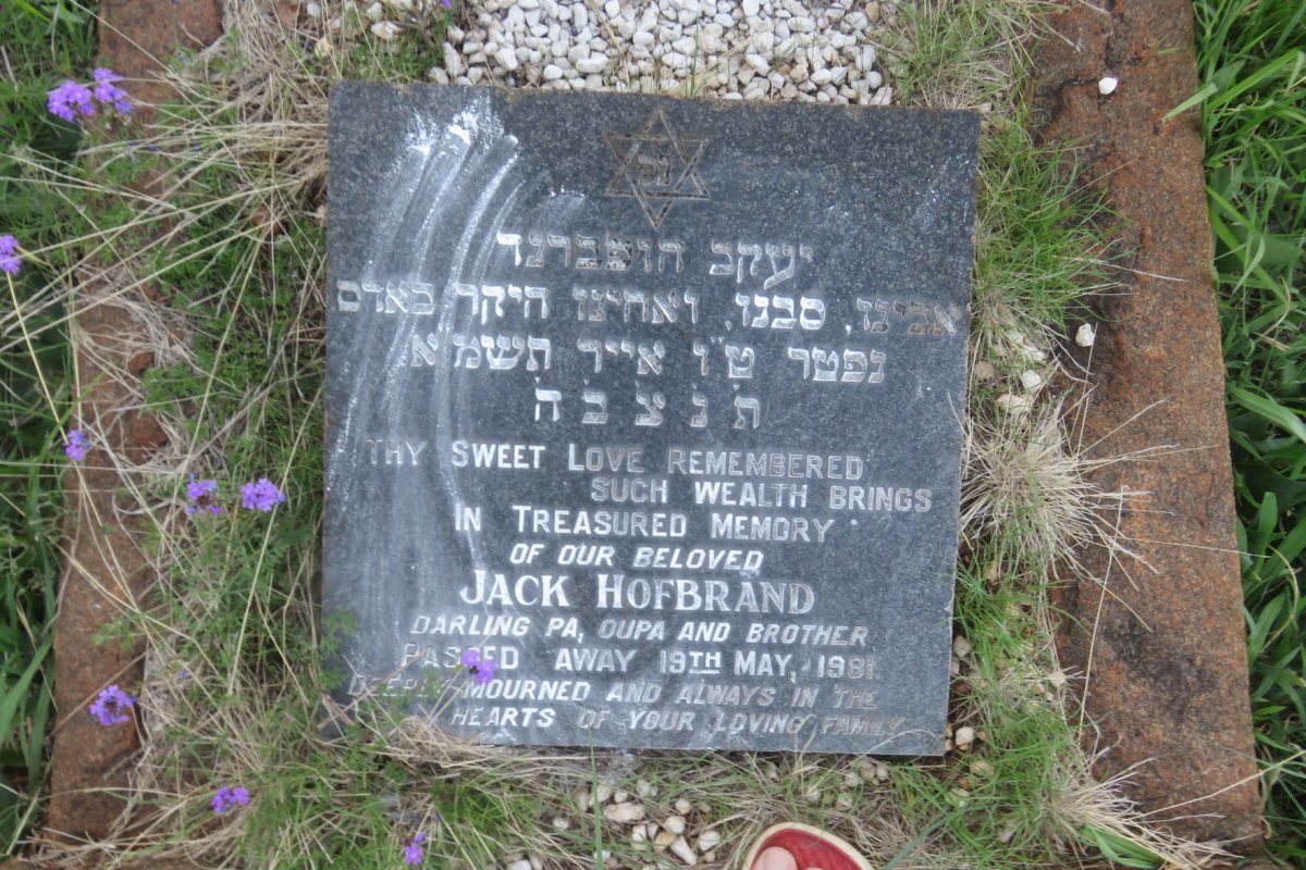 HOFBRAND Jack -1981