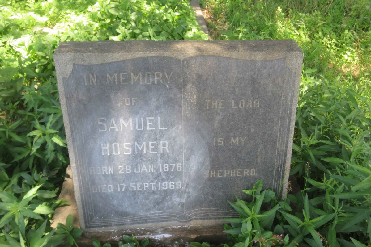 HOSMER Samuel 1876-1969