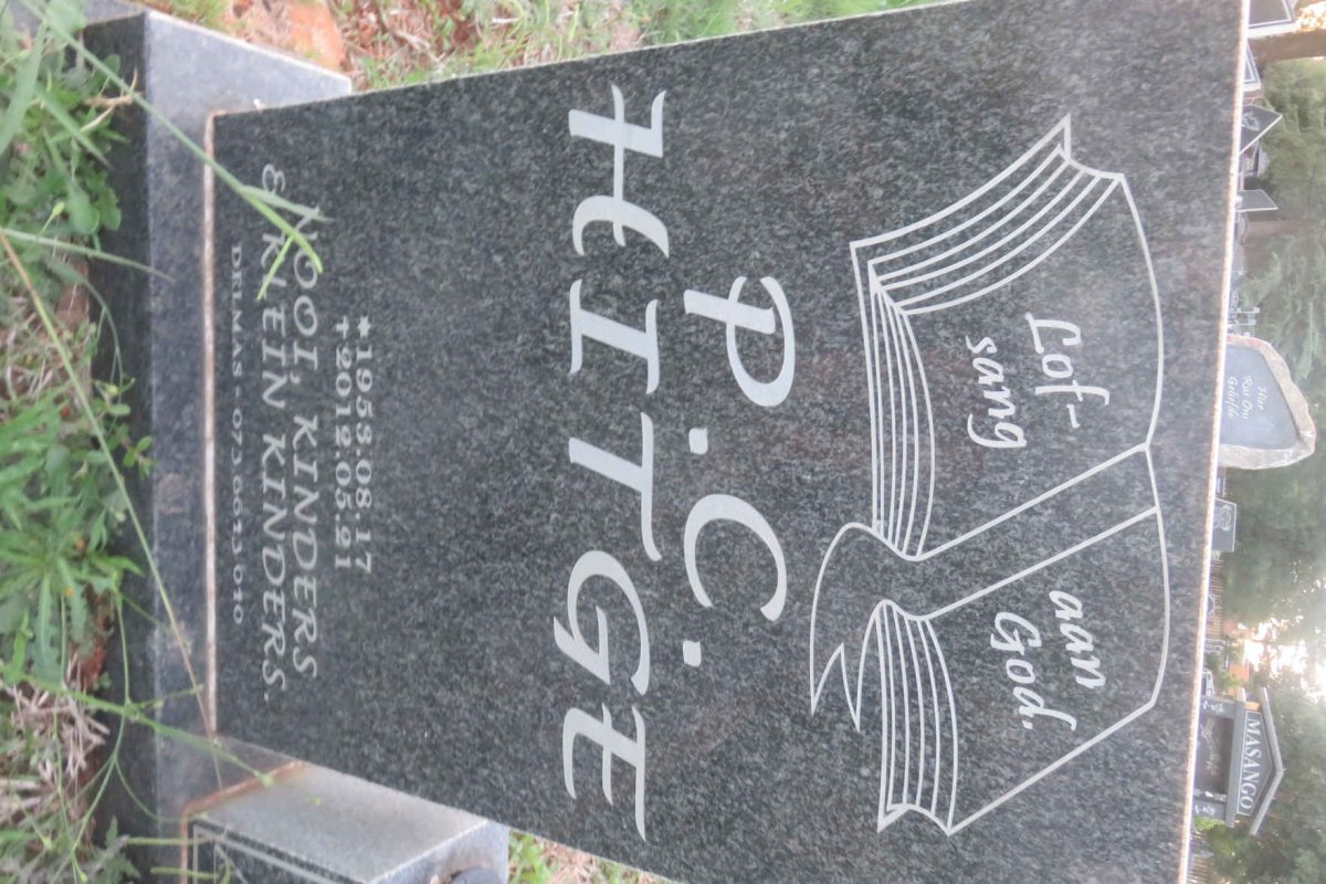 HITGE P.C. 1953-2012