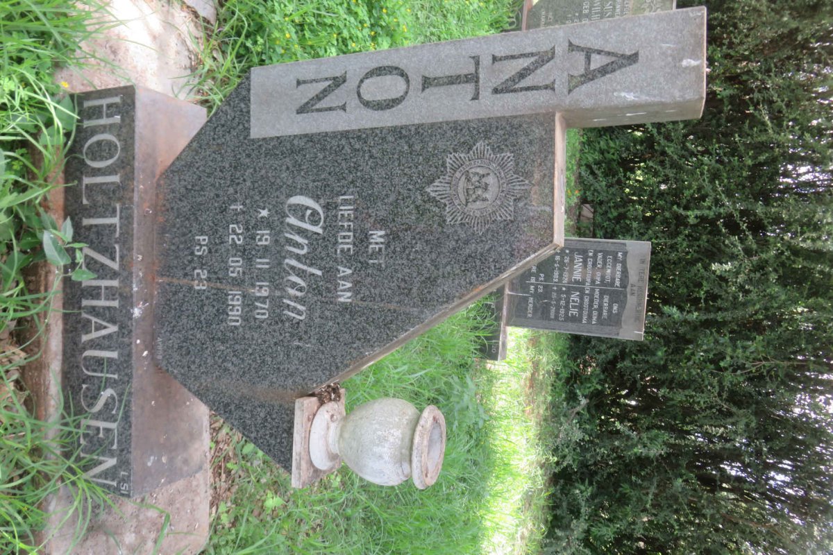HOLTZHAUSEN Anton 1970-1990
