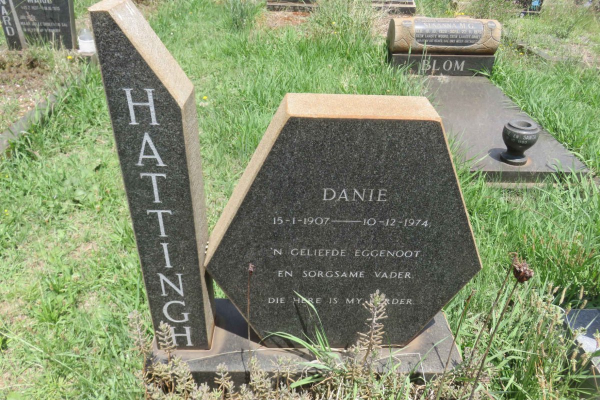 HATTINGH Danie 1907-1974