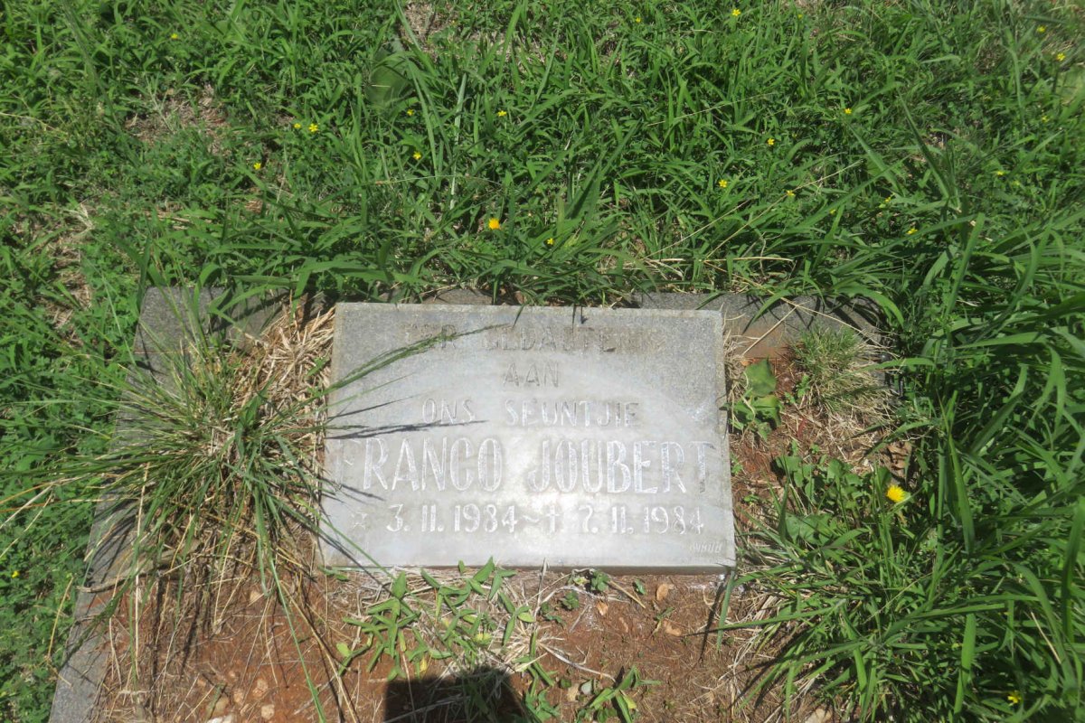 JOUBERT Franco 1984-1984