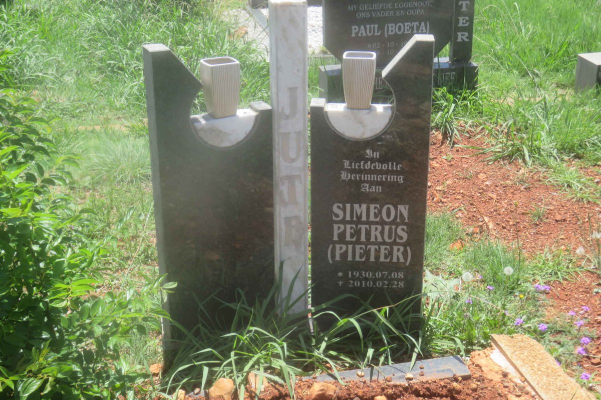 JUTE Simeon Petrus 1930-2010